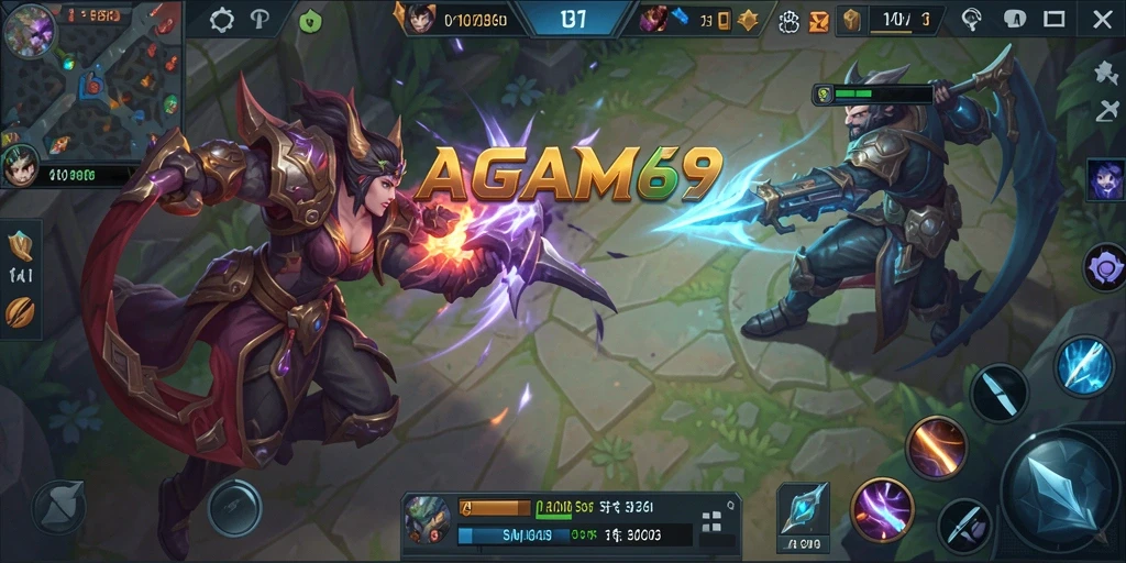 Tampilan gameplay AGAM69 yang mendebarkan dan grafis yang menawan.