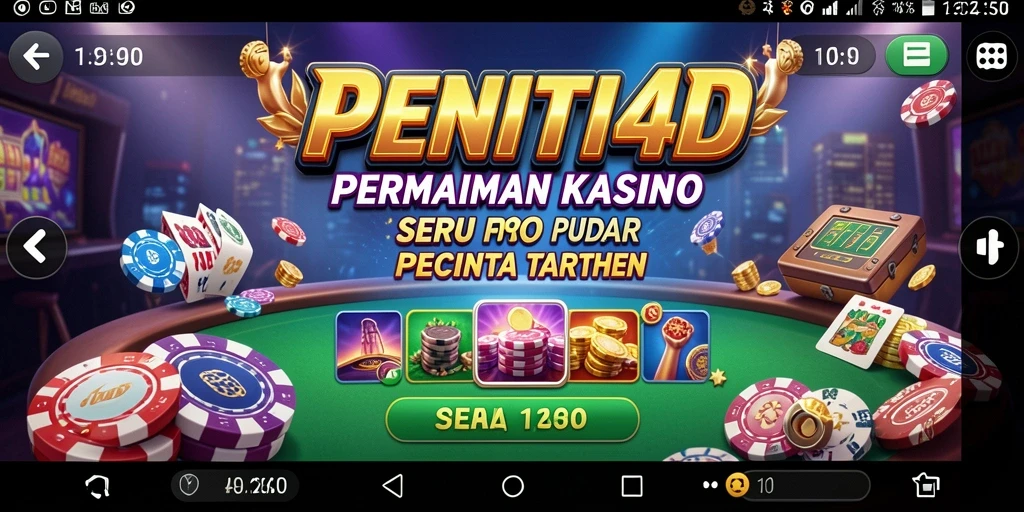 Tampilan Gameplay Menarik dan Seru di PENITI4D.